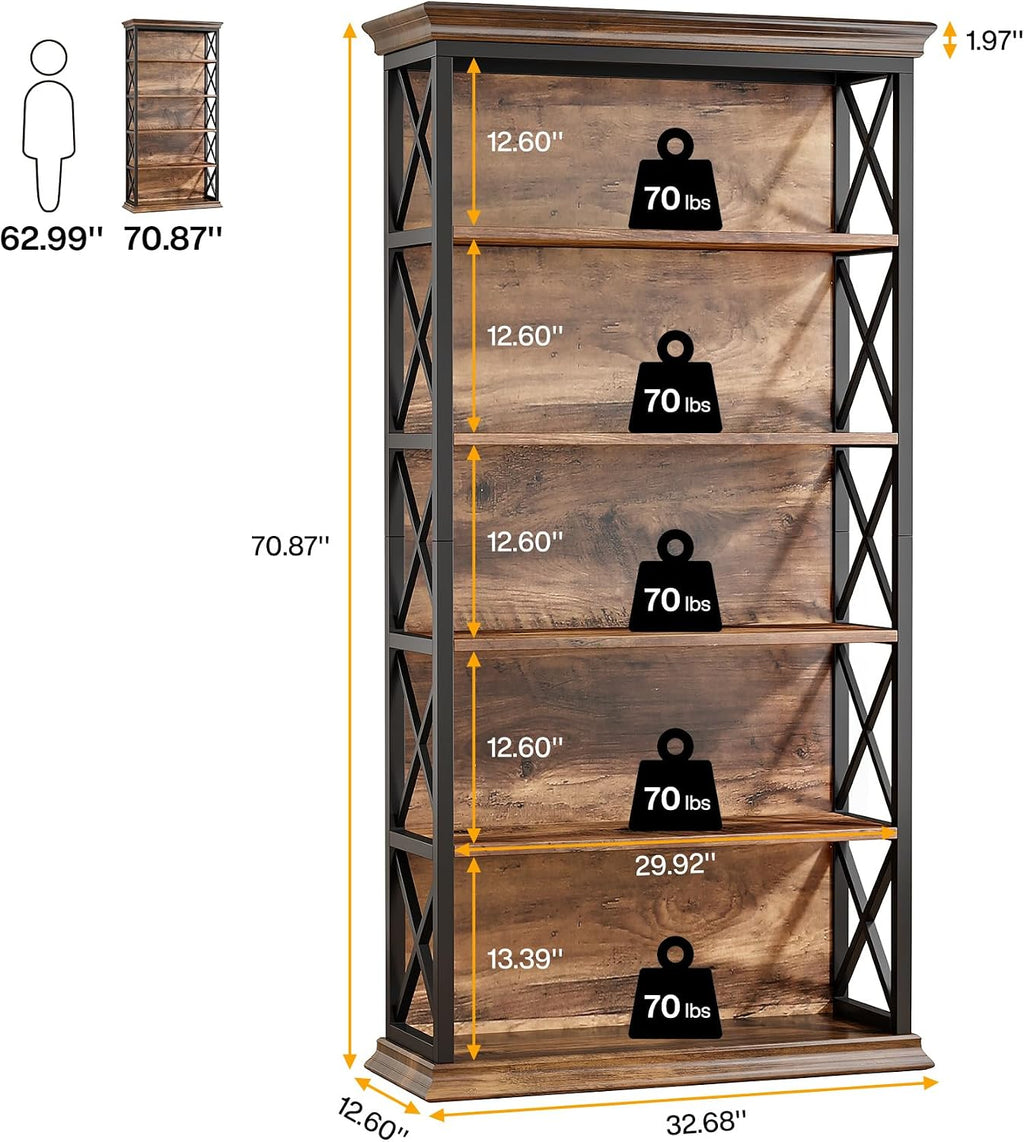 LITTLE TREE 5-Tier Bookcase