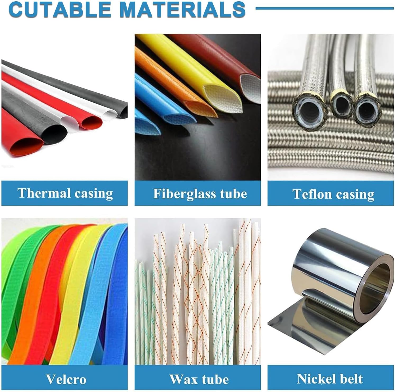 Automatic Heat-Shrink Tube Cutting Machine 300w - Cutting Accuracy 0.1mm, 0-9999.9mm/393.70in Cutting Length, Achieve 34 Meters/Minute Cutting Speed,for Sleeve Rubber/Plastic Tube