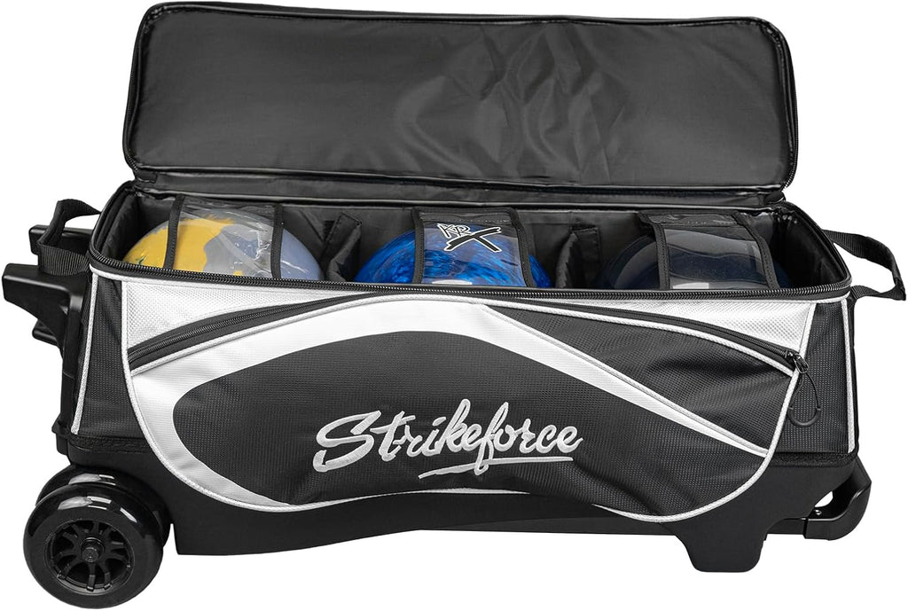 KR Strikeforce Drive Triple Roller with Dual Wheels (Black/White)