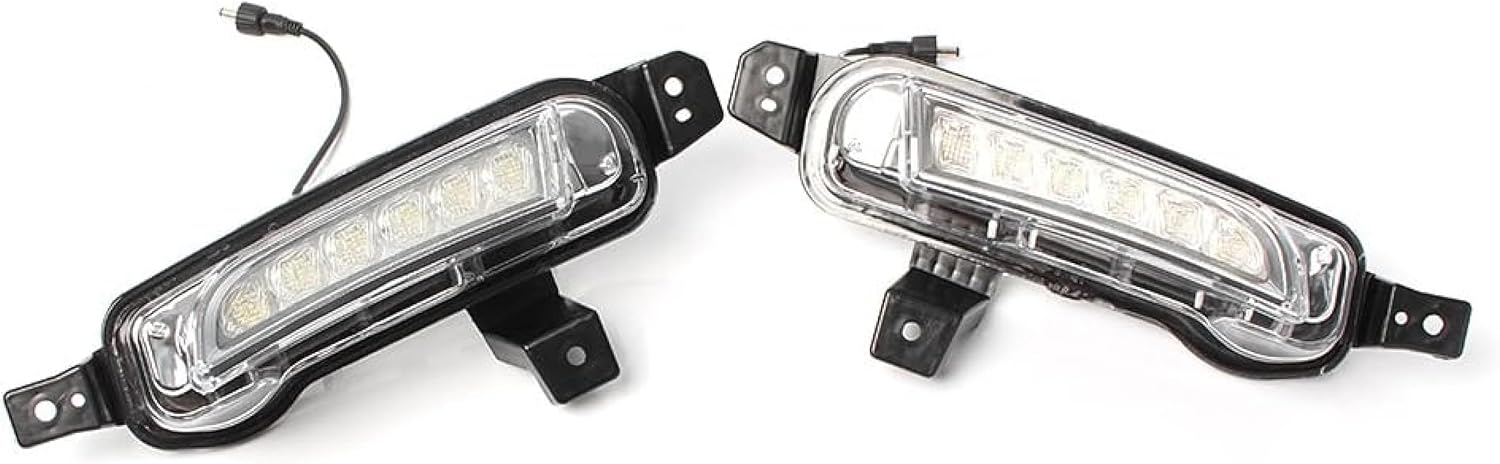 Fog Lights DRL Fog Light Daytime Driving Lamp Day Running Light For Suzuki For Vitara 2015 2016 2017 Pair Car Indicators Waterproof