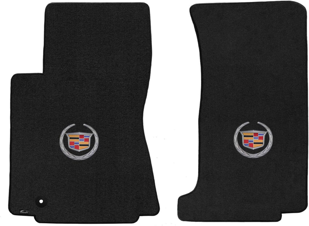 Lloyd Mats Floor Mats for Cadillac CTS 2008-2013 | 2PC Front Mats | Charcoal | Non-Slip Backing | AWD Sedan/Wagon