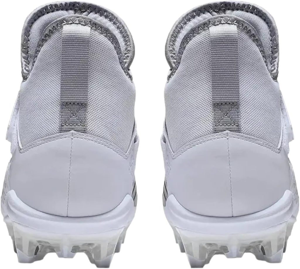 Nike Men's Alpha Menace Pro 2 D Football Cleats - Black/White,7M US
