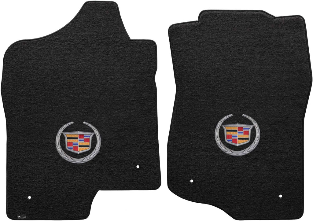 Lloyd Mats Floor Mats for Cadillac Escalade 2007-2014 | 4PC Set (2PC Front + 2PC Rear) | Charcoal | Non-Slip Backing