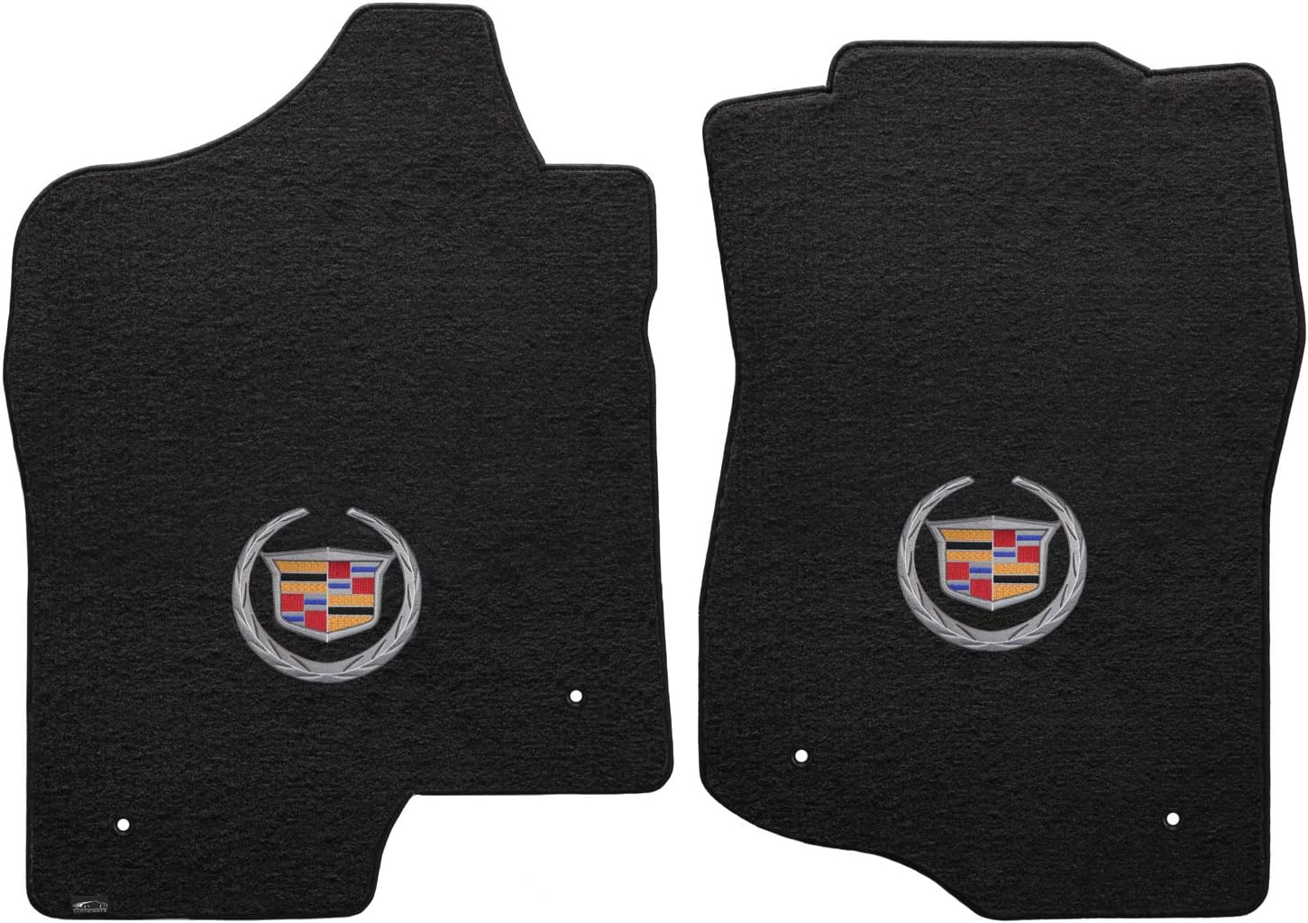 Lloyd Mats Floor Mats for Cadillac Escalade 2007-2014 | 4PC Set (2PC Front + 2PC Rear) | Charcoal | Non-Slip Backing
