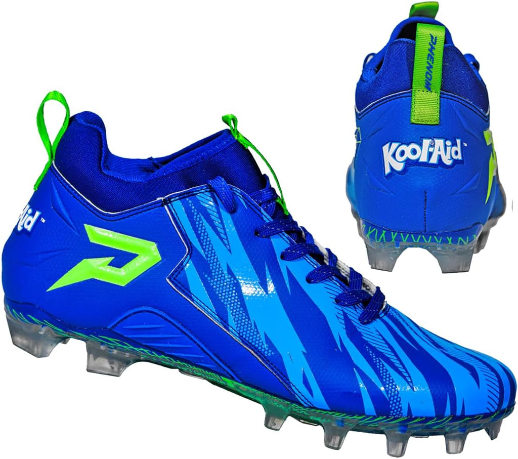 Phenom Elite Quantum Speed 2.0 Football Cleats – Team Color | Men's Lightweight Speed Performance Cleats