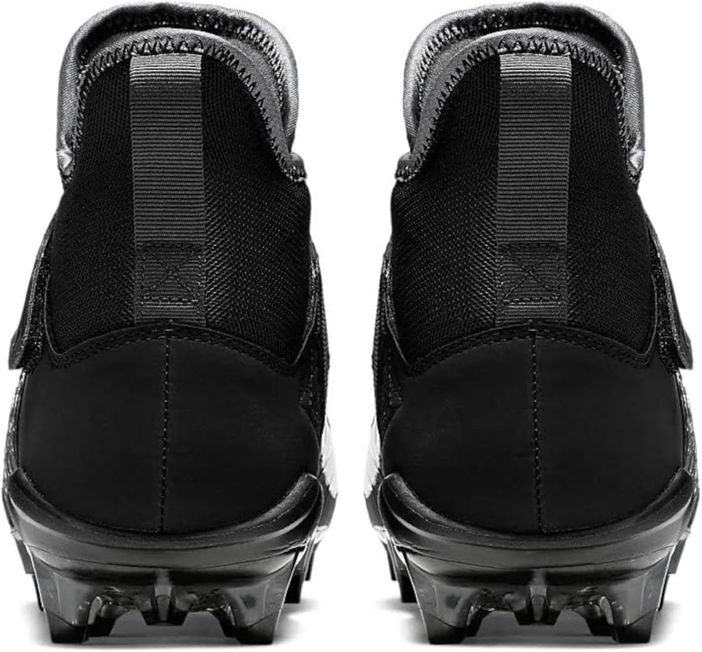 Nike Men's Alpha Menace Pro 2 D Football Cleats - Black/White,7M US