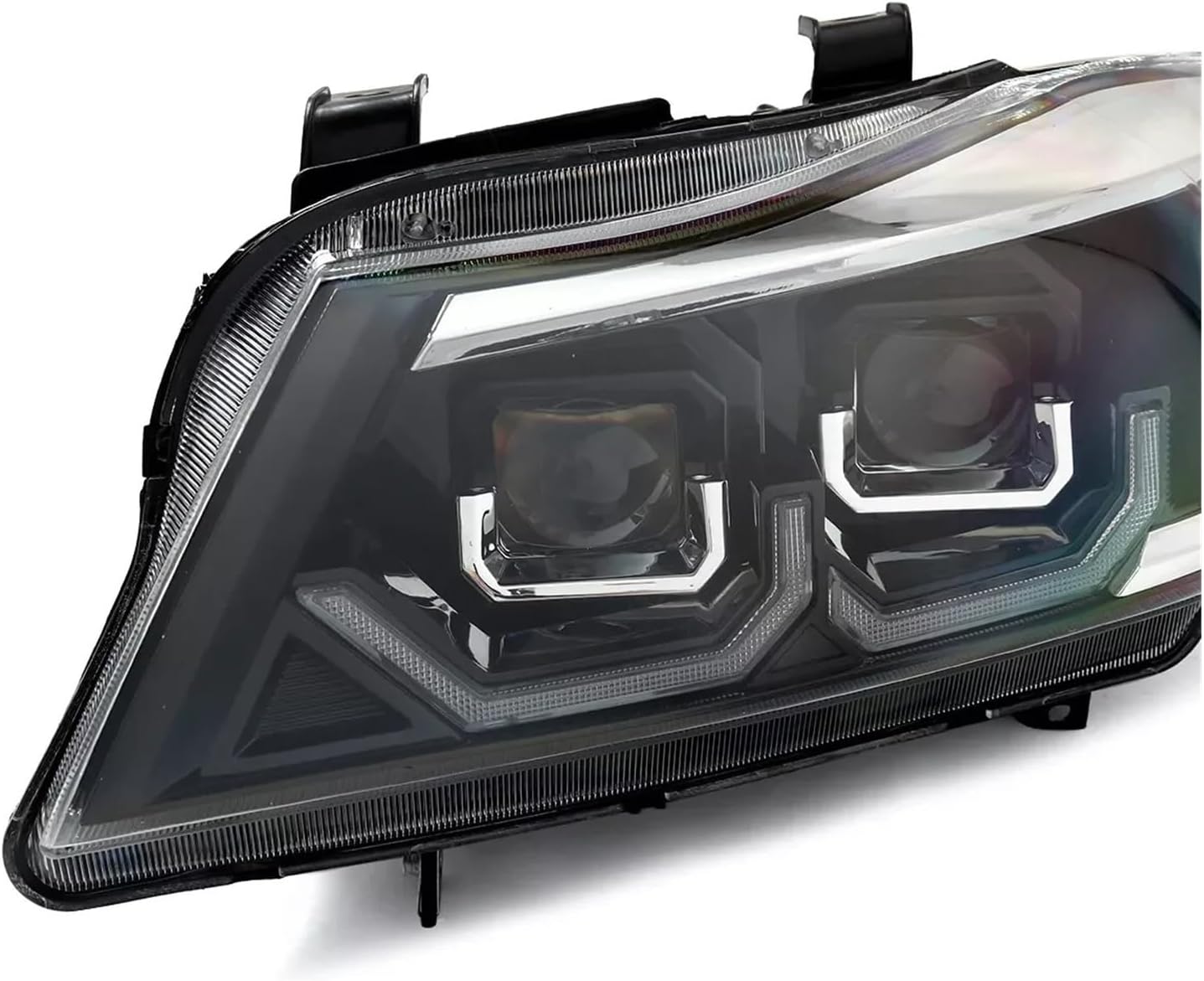 Car Lights Compatible With BMW 3 SERIES E90 E91 2005-2008 Headlight Assembly LED 3D DRL RUNNING FRONT LIGHTS HEADLIGHTS Automobiles Lamp