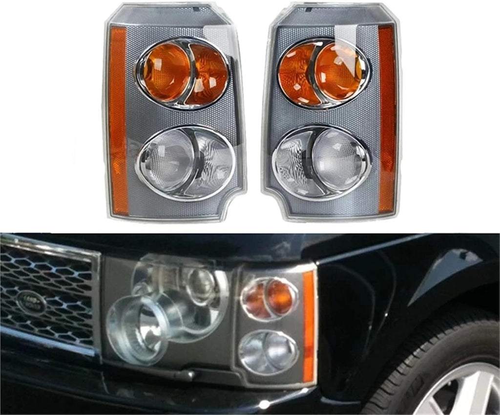 Wing Mirror Indicator Light Car Corner Light Side Turn Signal Lamp For Land For Rover For Range For Rover L322 2003-2005 Front Headlight Indicator Light