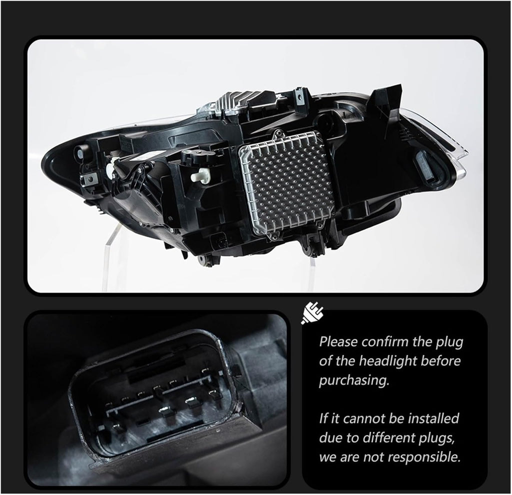Car Lights Compatible With BMW F22 F23 2 Series 2014-2021 LED Auto Headlight Assembly Upgrade High Configure Style Design Tool Accessories(For Original LED)