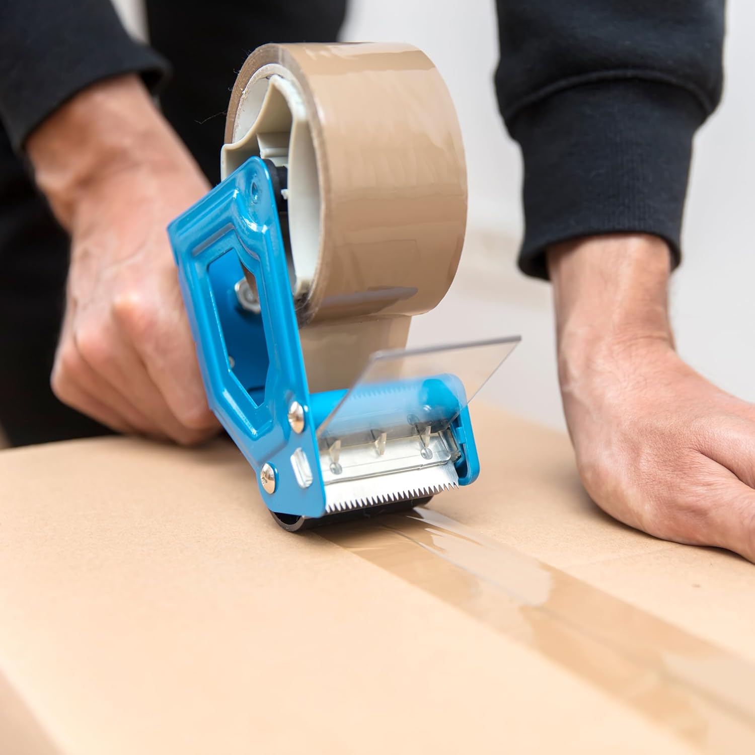 PSBM Brown Packing Tape, 36 Rolls 2.3 Mil 1.88 Inch 110 Yards Per Roll, Heavy Duty Tape for Packaging, Shipping, Moving & Sealing