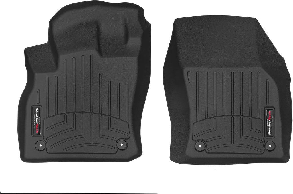 WeatherTech Custom Fit FloorLiners for Audi Q3-1st Row (4415441), Black