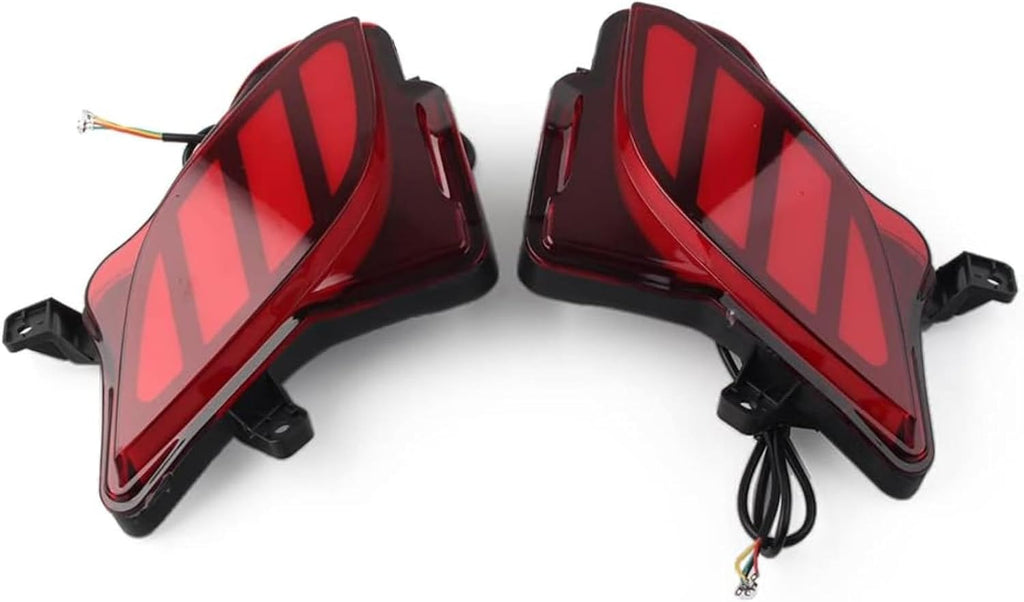 Fog Lights Car Rear Bumper Fog Lamp Brake Light Turn Signals Indicator Left & Right 2Pcs For Highlander 2020 2021 2022