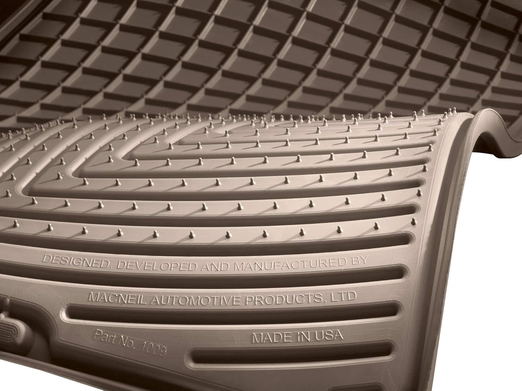 WeatherTech All-Weather Floor Mats for Chevrolet Blazer, Acadia, XT6-1st & 2nd Row (W418-W535), Black