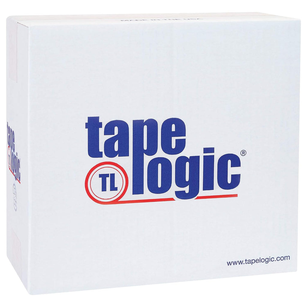 Aviditi Tape Logic 2 Inch x 55 Yard 2.2 Mil Red/White, Heavy Duty Packing Tape, 'Do Not Break Stretch Wrap' 36 Pack, Perfect for Packing, Shipping, Moving, Home and Office