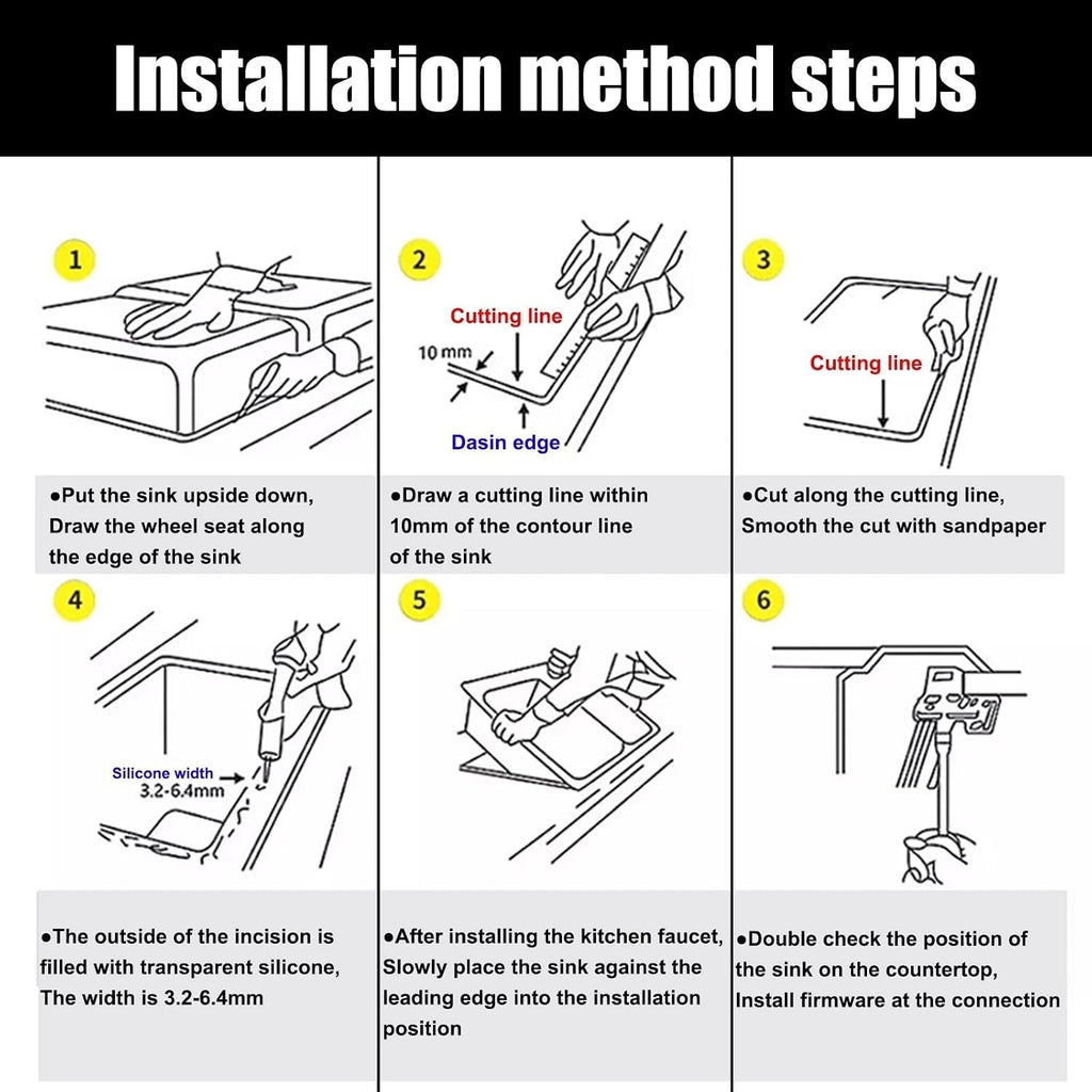Single Bowl Kitchen Sink 304 Stainless SteelBar Sink Household Small Mini Balcony Sink with Faucet and Drain Kit Drop-in Or Undermount (Color : Gold-1, Size : 40x40cm) (Gold2 40x40cm)