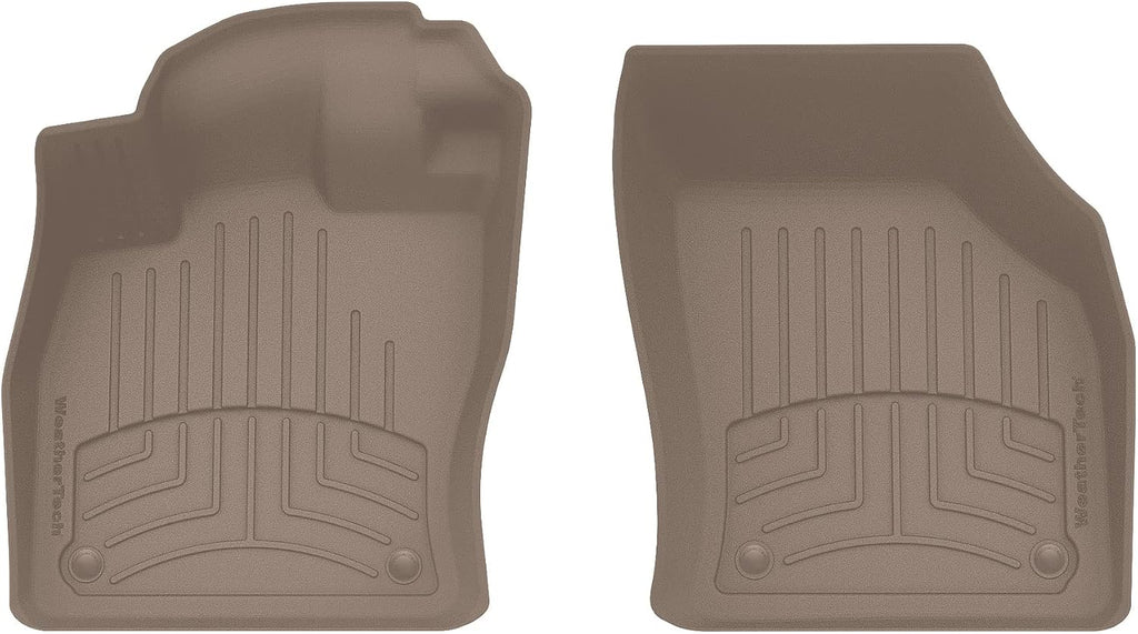 WeatherTech FloorLiner HP Custom Fit Floor Mats for Audi A3 Sportback e-tron, A3, S3-1st Row (454961IM), Tan