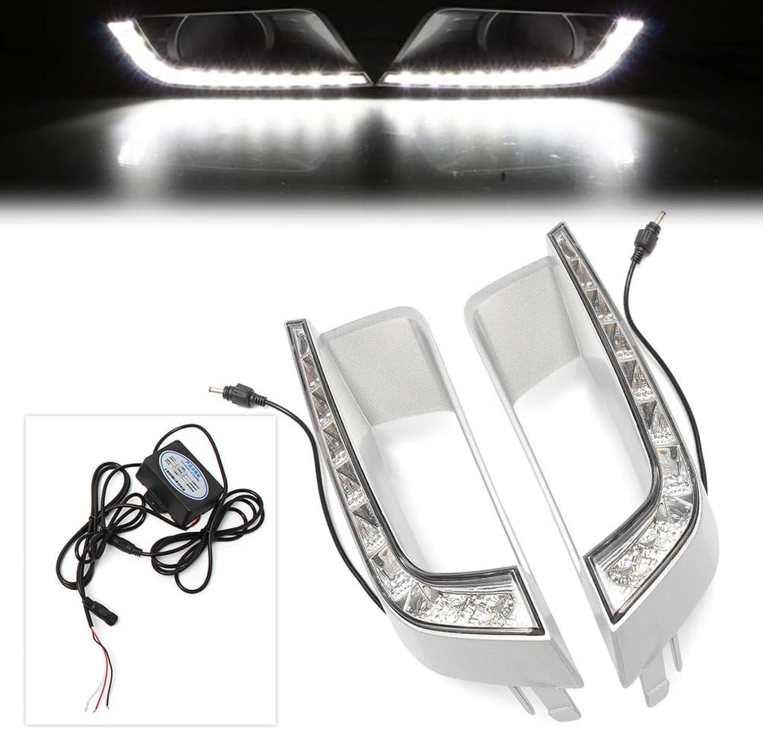 Fog Lights Fog Driving Light Daytime Running For Work Lamps For Ranger 2015-2016 Pair Car Day Light Indicators Waterproof Shockproof