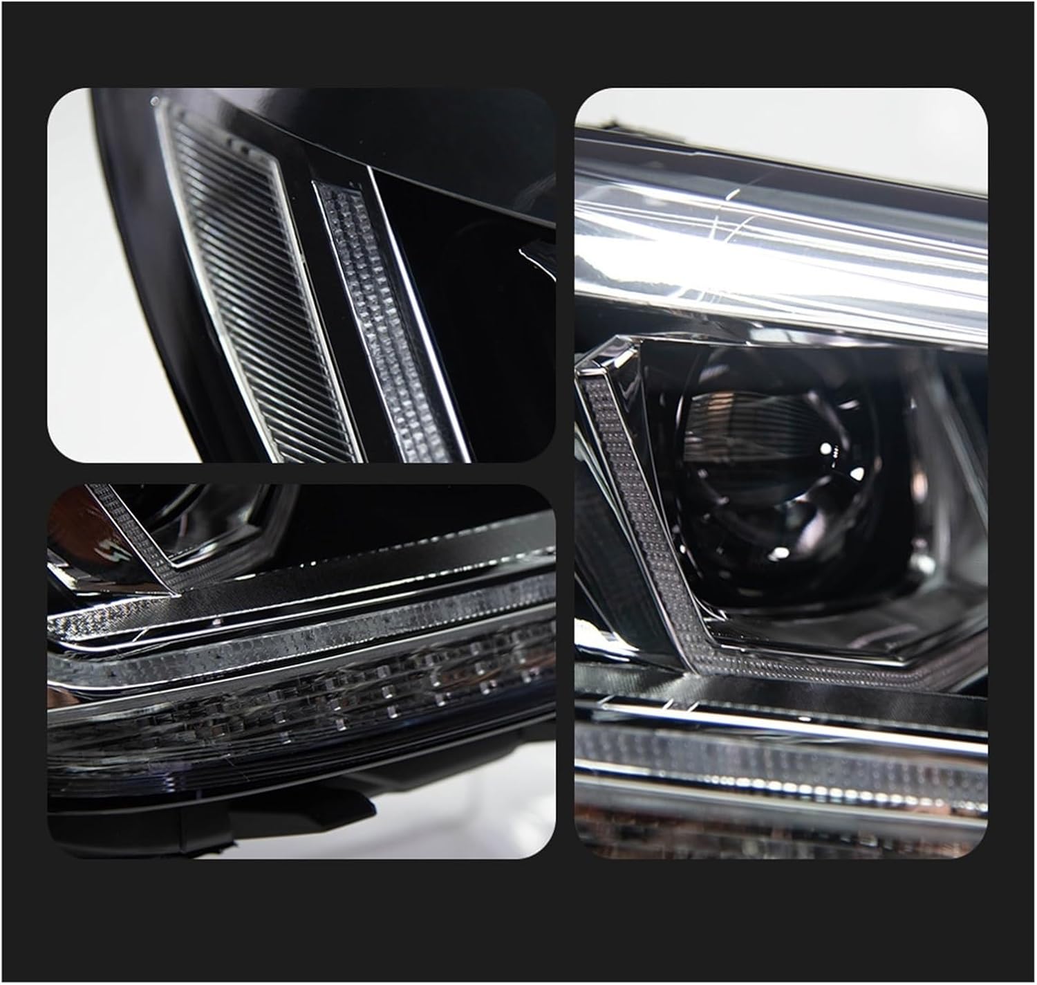 Car Lights Compatible With Touran L 2016-2022 LED Auto Headlight Assembly Upgrade High Configure Style Design Bifocal Lens Tool Accessories