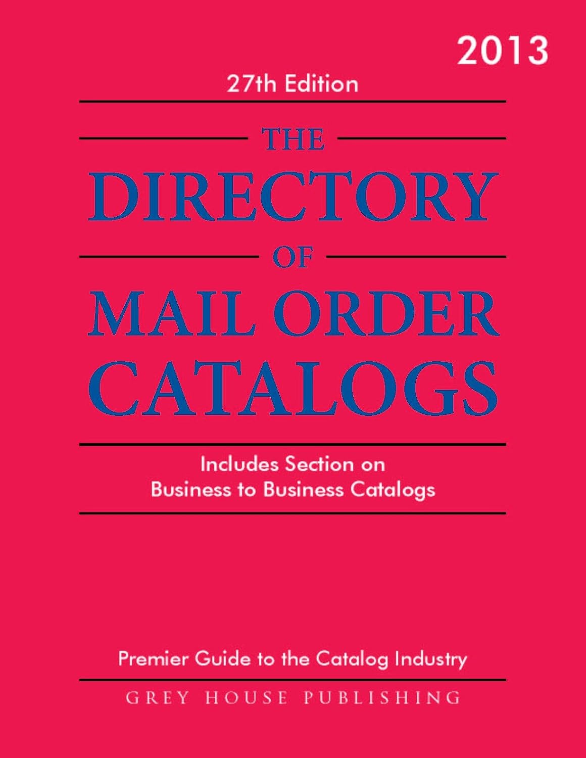 Directory of Mail Order Catalogs, 2013 (2012)