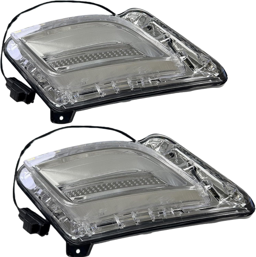 31278558 31278557 Left for Right Car Front LED Marker Turn Signal Indicator Light Lamp Kit Fits for Volvo S60 V60 2011-2013