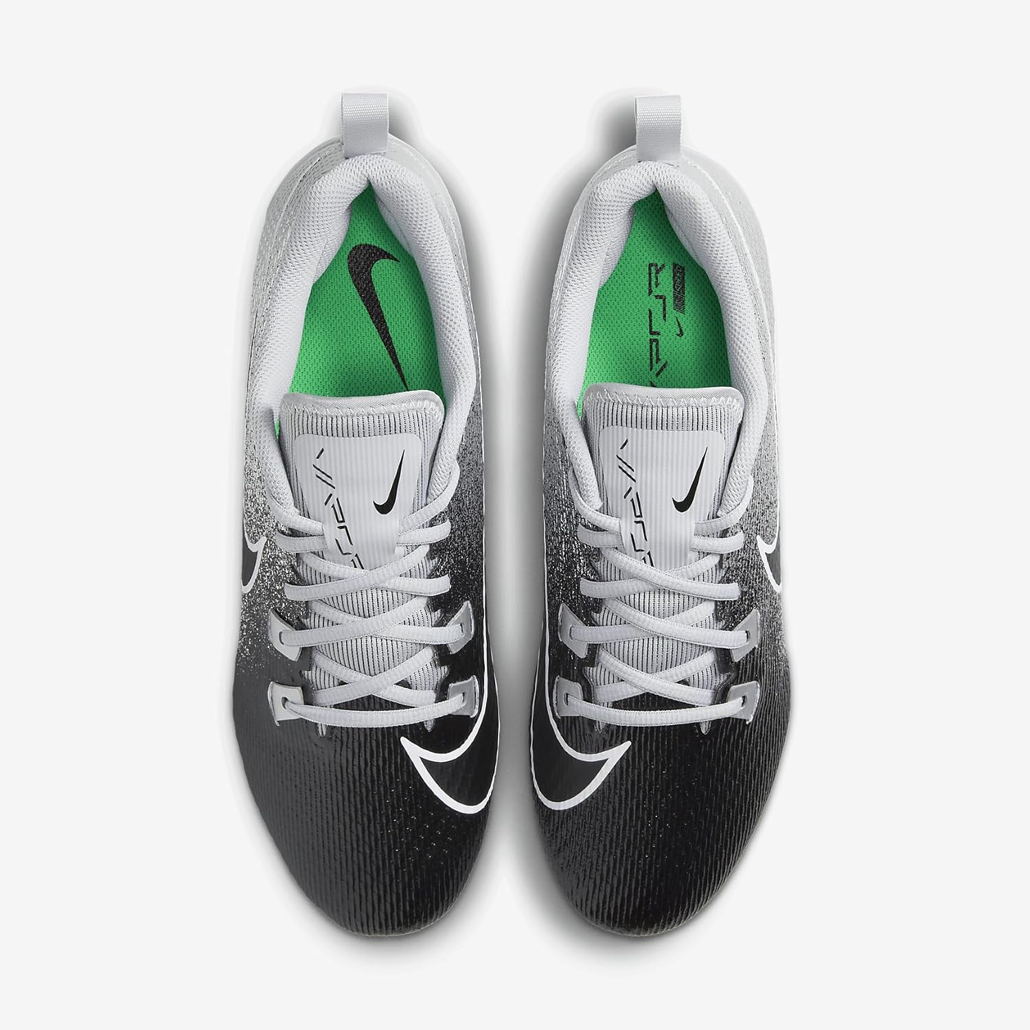 Nike Men's Vapor Edge Speed 360 2 Molded Football Cleats (DA5455-102, White/White/Pure Platinum/Metallic Silver)