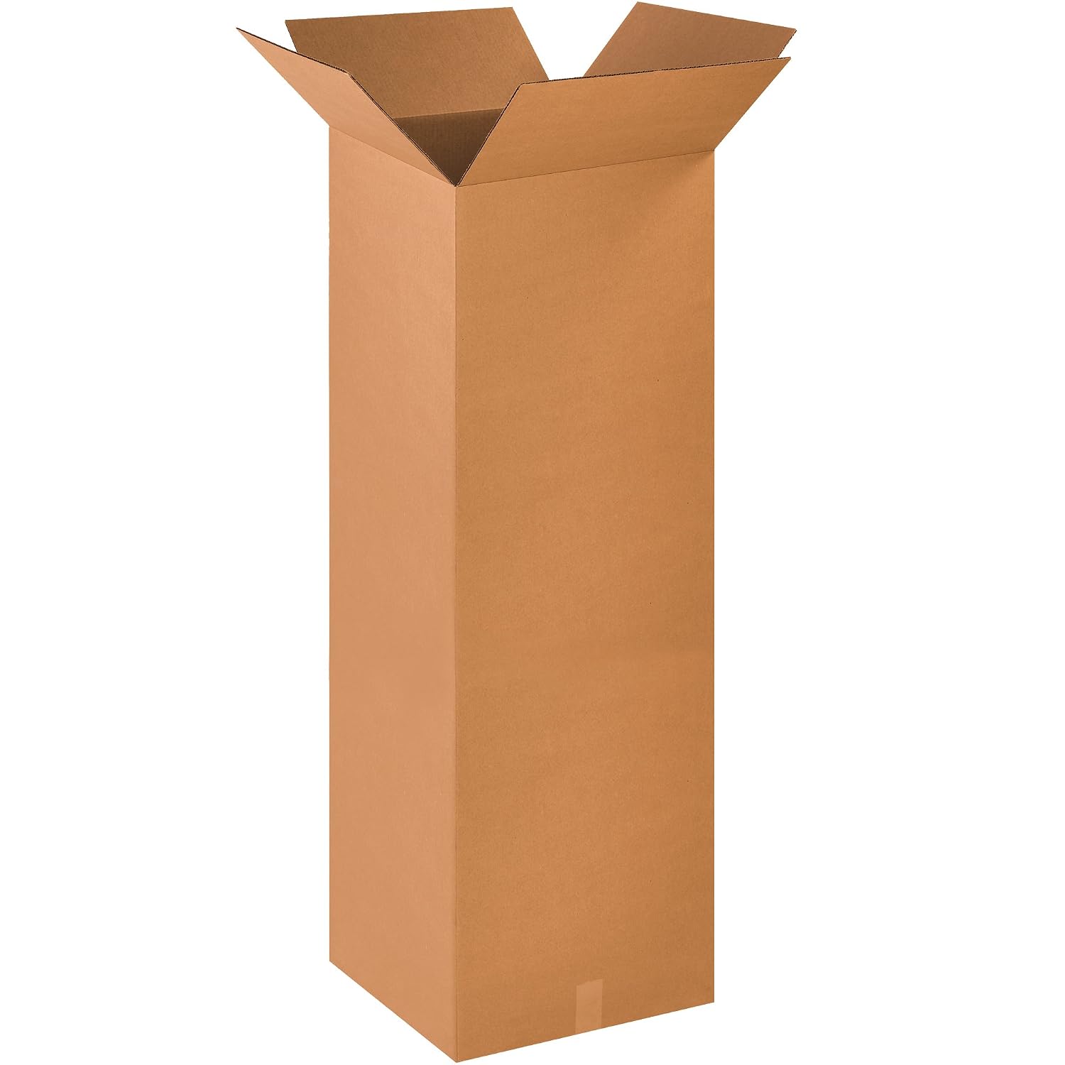 BOX USA 18 x 18 x 48 Corrugated Cardboard Boxes, Tall 18'L x 18'W x 48'H, Pack of 10 | Shipping, Packaging, Moving, Storage Box for Home or Business, Strong Wholesale Bulk Boxes
