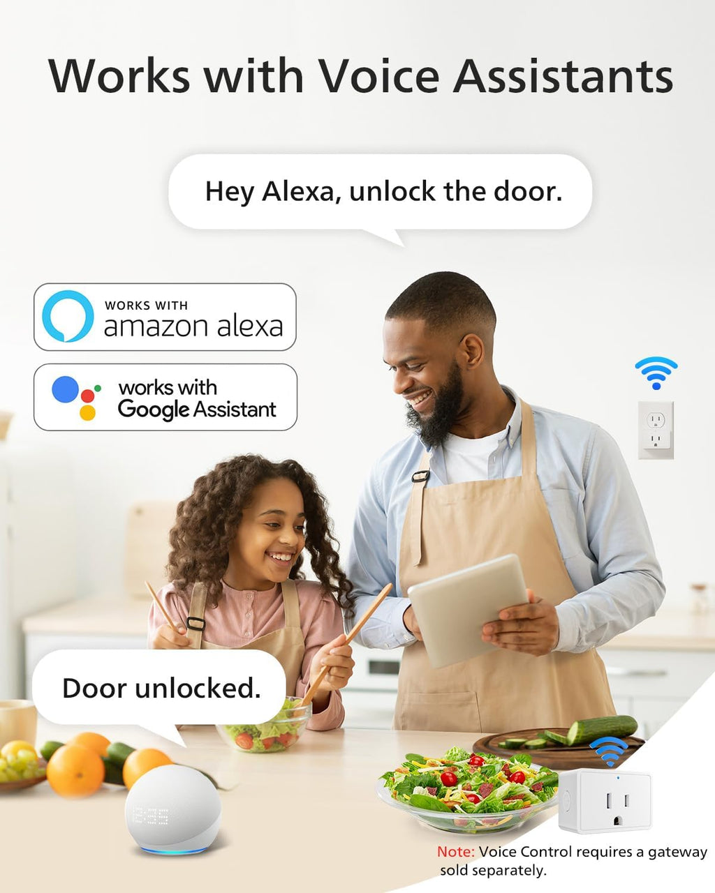 Philips Smart Lock with Handles, Keyless Entry Door Lock Set, Keypad Door Lock with 2 Level Handles, Digital Keypad Deadbolt for Front Door, App Fingerprint PIN Code Unlocking, Auto Locking