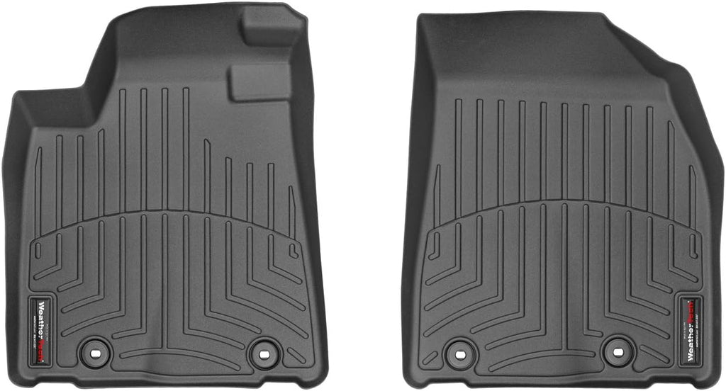 WeatherTech Custom Fit FloorLiners for Lexus RX, RX, 1st Row (444561), Black