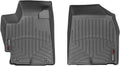 WeatherTech Custom Fit FloorLiners for Toyota Highlander - 1st Row (441151), Black
