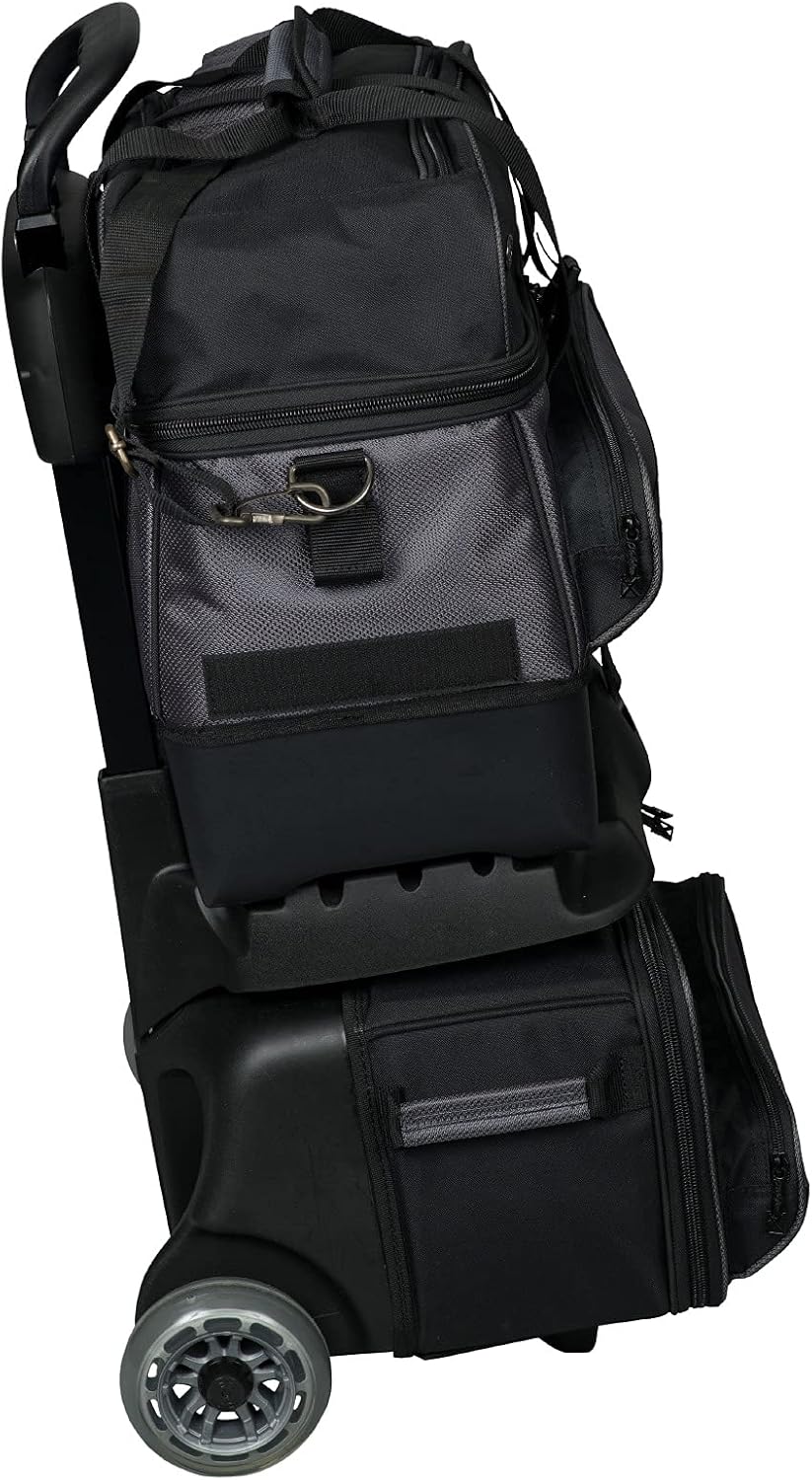Strikeforce Konvoy 4-Ball Roller Bowling Bag Black/Carbon