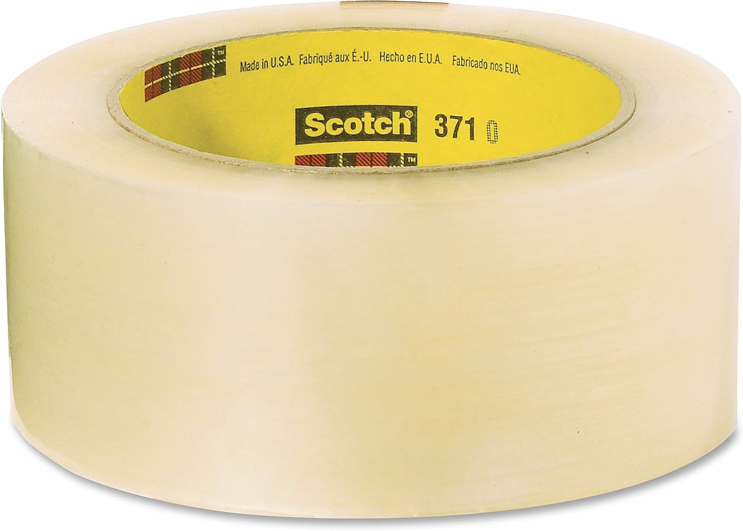 Scotch Box Sealing Tape, 3' Core, 48 Mm X 100 M, Clear, 36/Carton