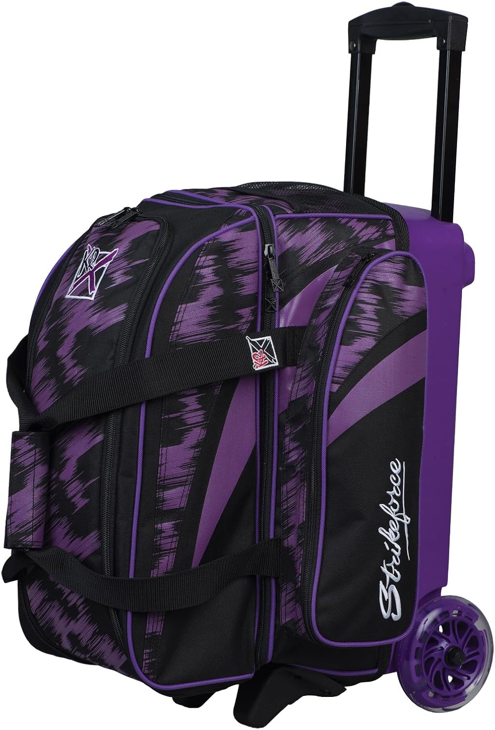KR Strikeforce Cruiser Smooth Double Roller with Shoe Compartment and Side Accessory Pocket