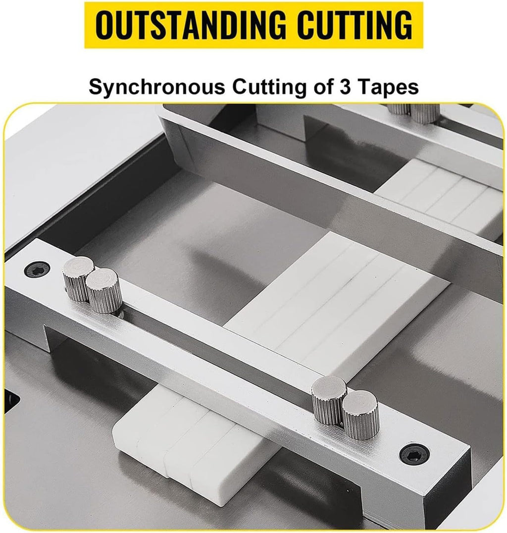 Automatic Heat-Shrink Tube Cutting Machine, Tube Cable Pipe Cutter, Smart Cutting Machine, Blade Height 15Mm, for Sleeve, Rubber/Plastic Tube (110V