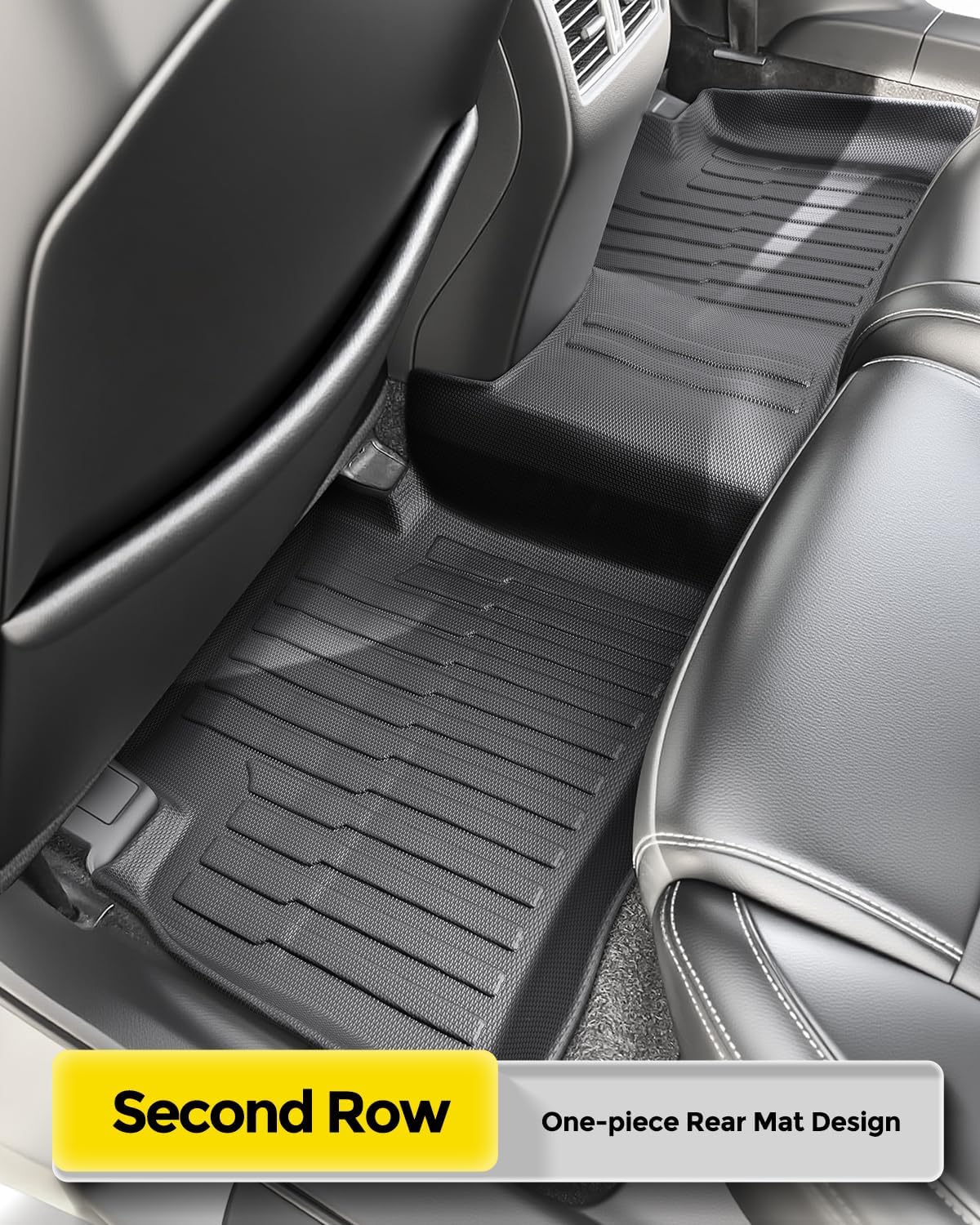 Car Floor Mats for Nissan Maxima 2016-2023 4PCS Full Set with Trunk Mat | All Weather Full Coverage Floor Liners Heavy Duty Waterproof Long-Lasting Maxima Accessories TPE Rubber Carpet