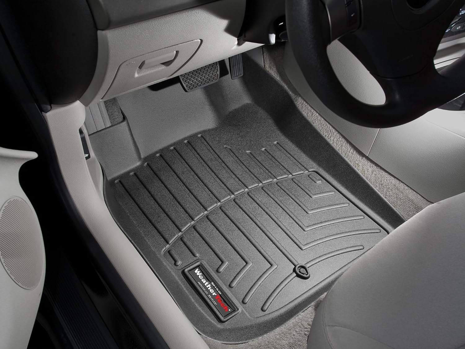 WeatherTech Custom Fit FloorLiners for Pontiac G5, Cobalt, 1st Row (441981), Black