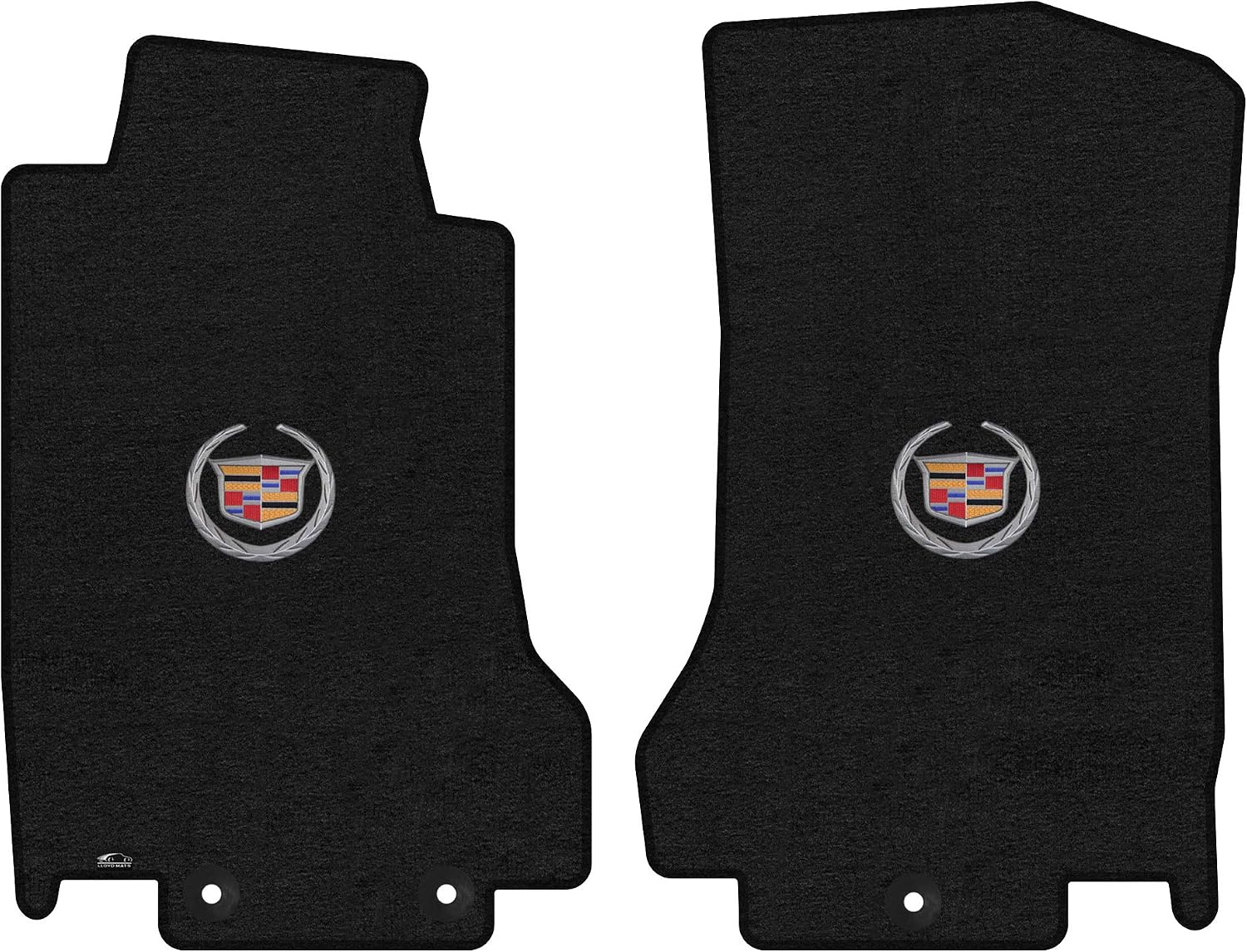 Lloyd Mats Floor Mats for Cadillac XLR 2004-2007 | 2PC Front Mats | Charcoal | Non-Slip Backing