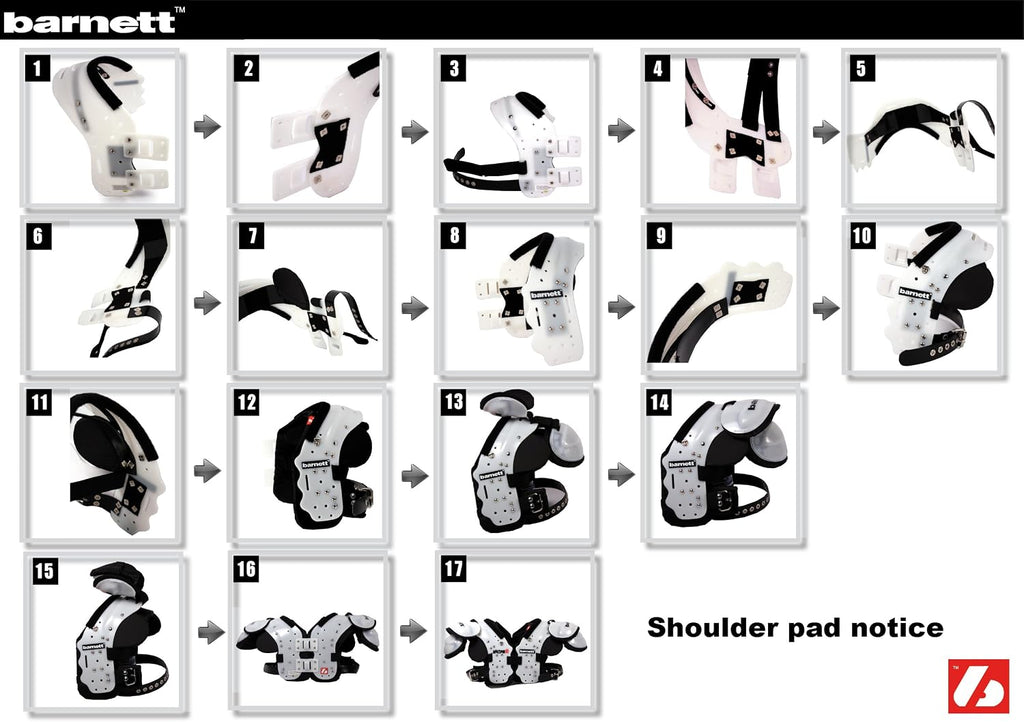 Football Shoulder Pad Vision II by barnettuk