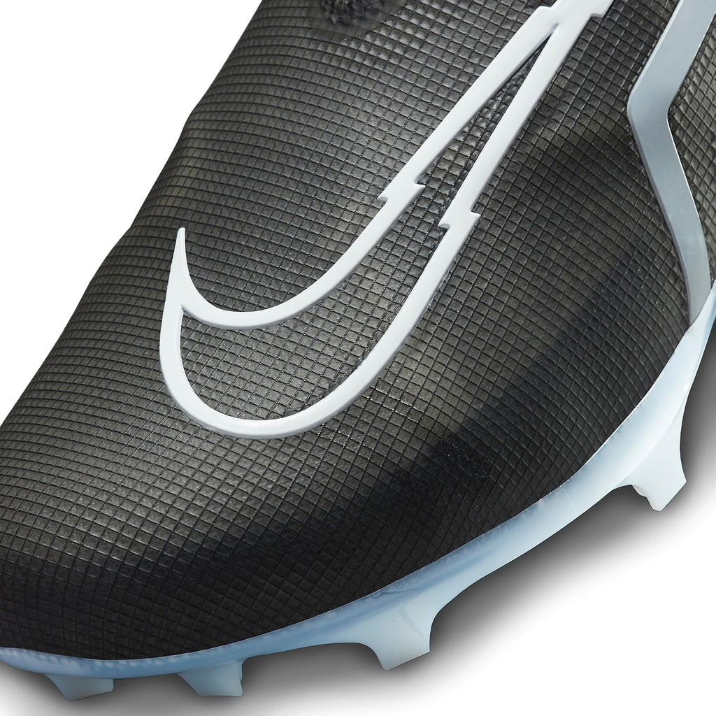 Nike Alpha Menace Elite 3 White/Particle Grey/Opti Yellow/Black Mens Football Cleat.
