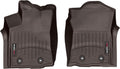 WeatherTech Custom Fit FloorLiners for Toyota Tacoma, Tacoma, 1st Row (4712991), Cocoa