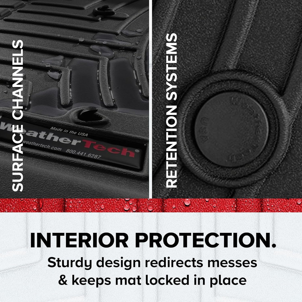WeatherTech Custom Fit FloorLiners for Chevrolet Camaro, Camaro, 1st Row (452671), Tan