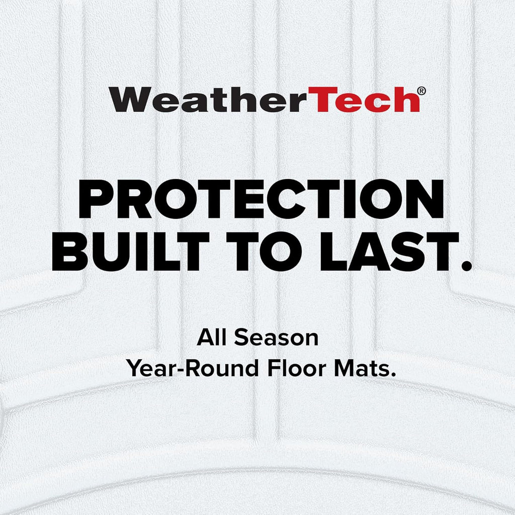 WeatherTech Custom Fit FloorLiners for GMC Sierra 1500, Sierra 2500HD / 3500HD, Silverado 2500HD/3500HD - 1st & 2nd Row (471436-1-9), Cocoa