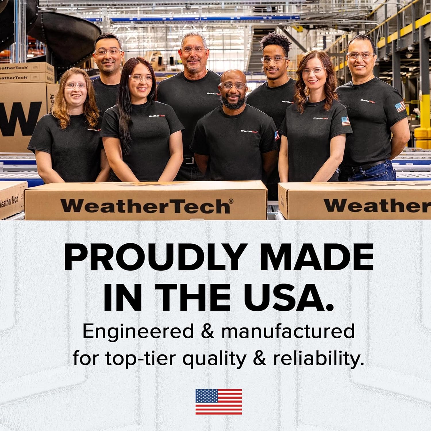 WeatherTech Custom Fit FloorLiners for Ford Ranger - 1st Row (4415181V), Black