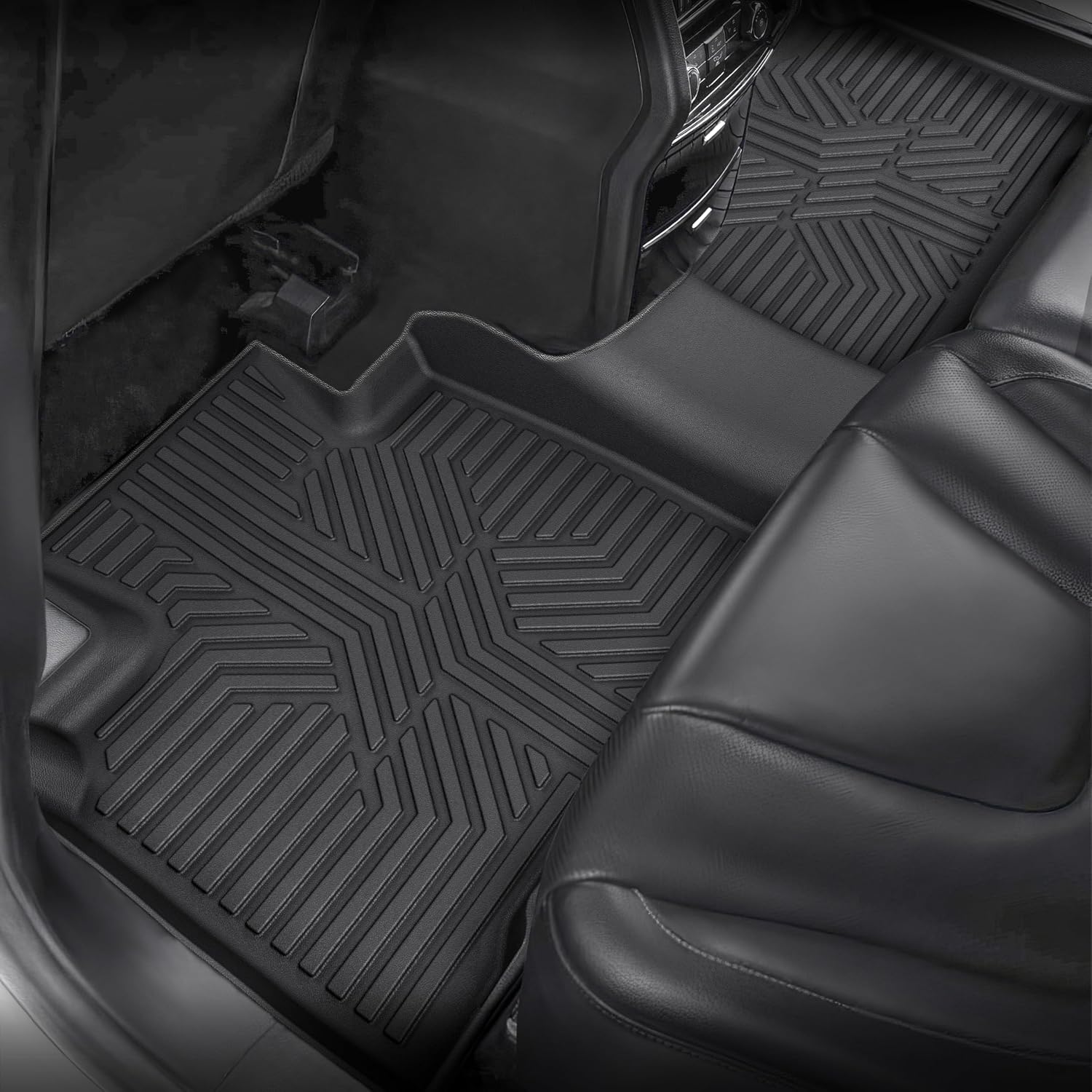 KARPAL Floor Mats for Honda HR-V 2027 2026 2025 2024 2023 (Include Hybrid) & Acura ADX 2025 2026, All Weather TPE Custom Fit Honda HRV Sport/LX/EX-L Floor Liners Full Set Car