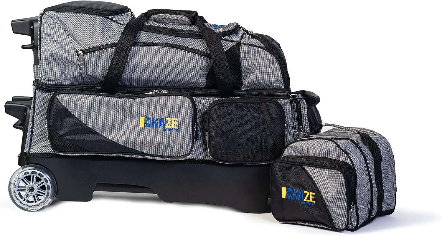 4 Ball Bowling Roller + 1 Ball Add On Spare Tote