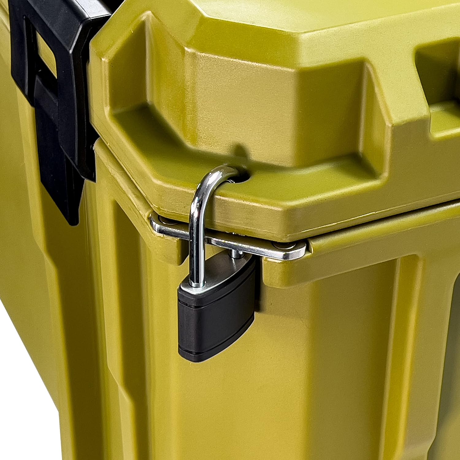 SR-50 Crossover Overland Cargo Case, Equipment Hard Case, Roto Molded, Stackable with Pad-Lock Hasp, Strap Mountable, TSA Standard, IPX4 Rated, 50 Liters (Green)