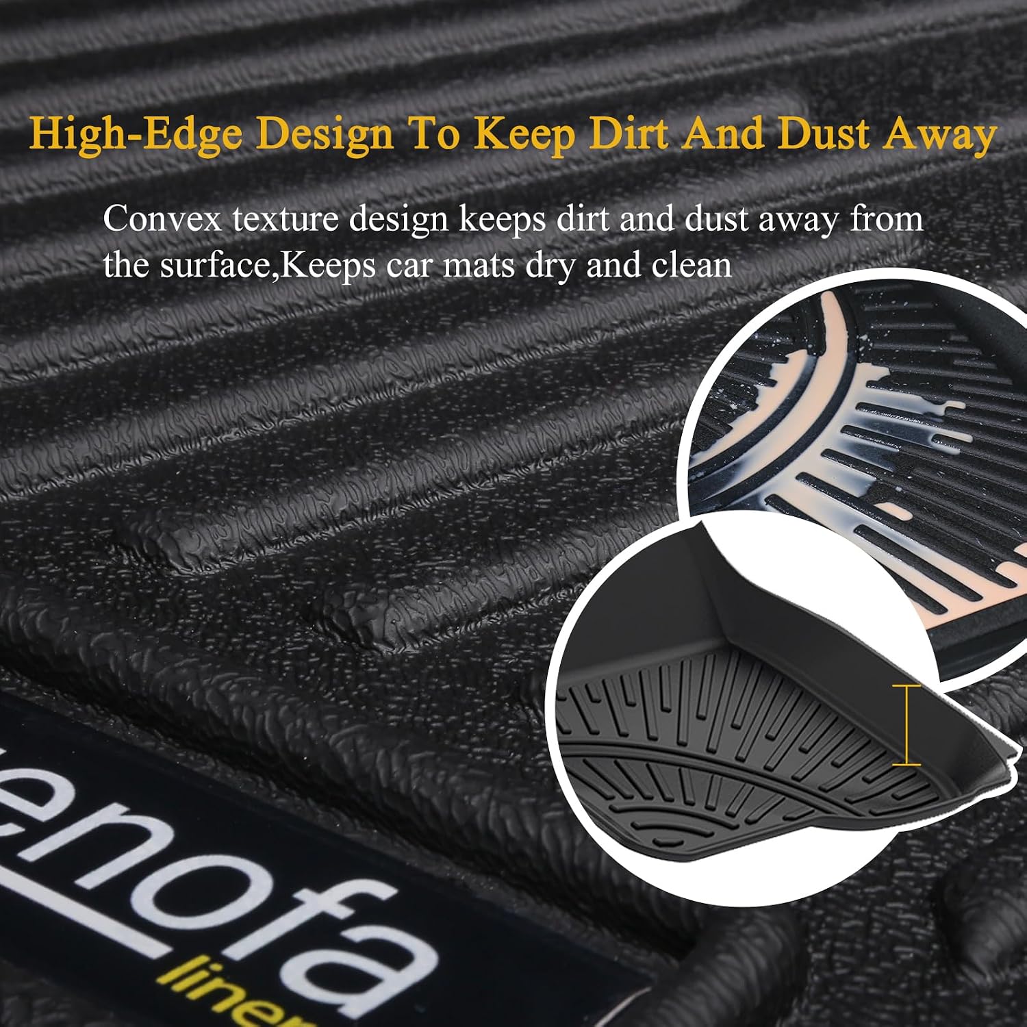 Floor Mat for Jeep Grand Cherokee 2022-2026 ((Include 4xe NOT for L or WK) | full set car liners, waterproof high edge anti-slip design, All Weather Floor Mats Cargo Mat Set Automotive Accessories