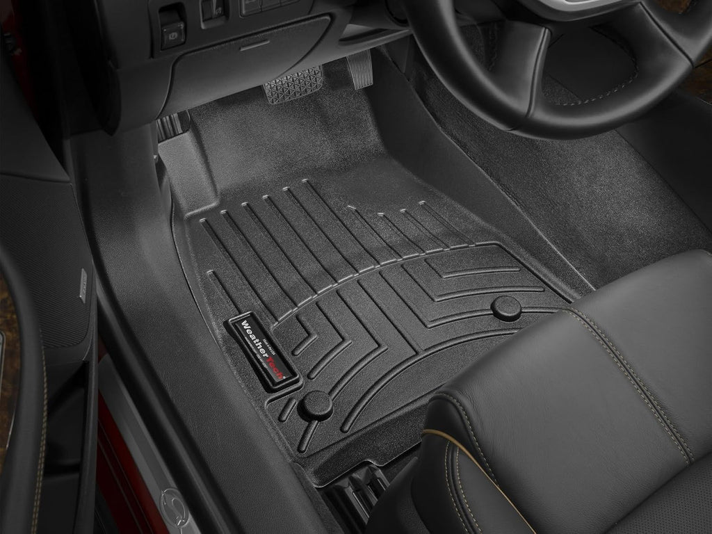 WeatherTech Custom Fit FloorLiners for Chevrolet Impala - 1st Row (445341), Black