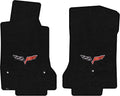 Lloyd Mats Floor Mats for Chevrolet C6 Corvette 2007.5-2013.5 | 2PC Front Mats | Charcoal | Non-Slip Backing
