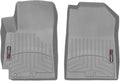 WeatherTech Custom Fit FloorLiners for Kia Rio 5-Door, Rio, 1st Row (4612401), Grey