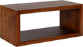 Kate and Laurel Holt Modern Floating Wall Shelf, 18 x 8, Walnut Brown, Chic Rectangular Floating Wood Shelf for Wall